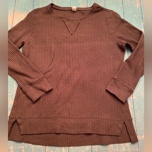 GreenTea Waffle Weave Shirt